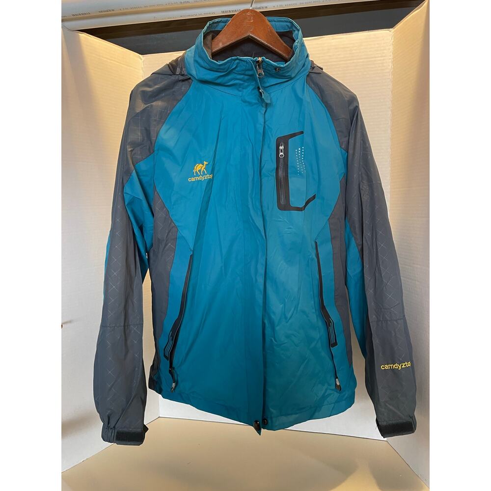 Dimond Candy Womens Rain Waterproof Jacket with Hood-Small